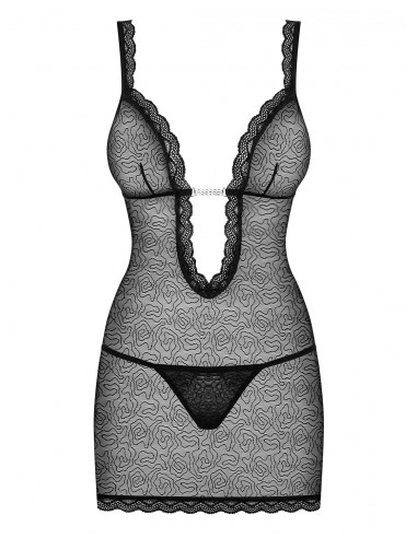 Bielizna Nocna 877-Che-1 Koszulka I Stringi L/Xl - Koszule nocne - 3