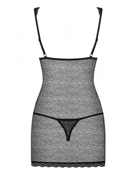 Bielizna Nocna 877-Che-1 Koszulka I Stringi L/Xl - Koszule nocne - 4