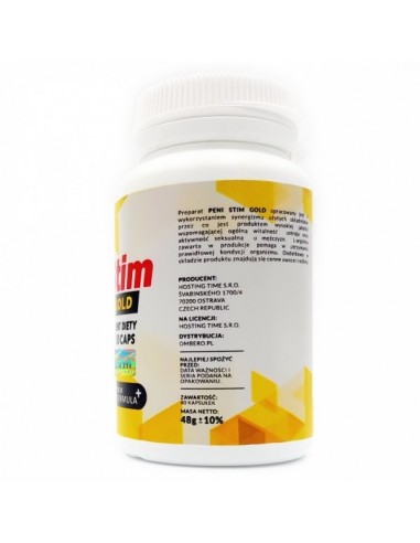 Penistim Gold 80 kaps. - Dłuższa i mocniejsza erekcja - 3