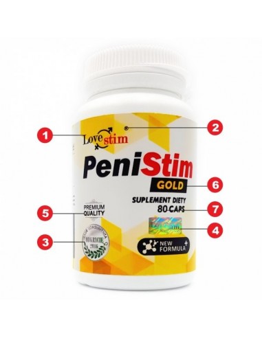 Penistim Gold 80 kaps. - Dłuższa i mocniejsza erekcja - 4