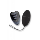 Wibrator-Egg Remote Control Black AAA 3,0 - zdalne sterowanie, pilot LED, 10 trybów wibracji, kompaktowa owalna budowa - 1