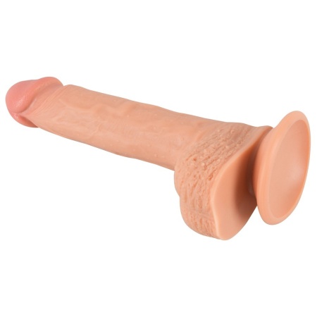 Dildo realistyczne Realistixxx Real Lover Medium z podstawą ssącą, silikon płynny, 21,7 cm - 5