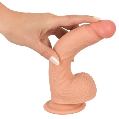 Dildo realistyczne Realistixxx Real Lover Medium z podstawą ssącą, silikon płynny, 21,7 cm - 1