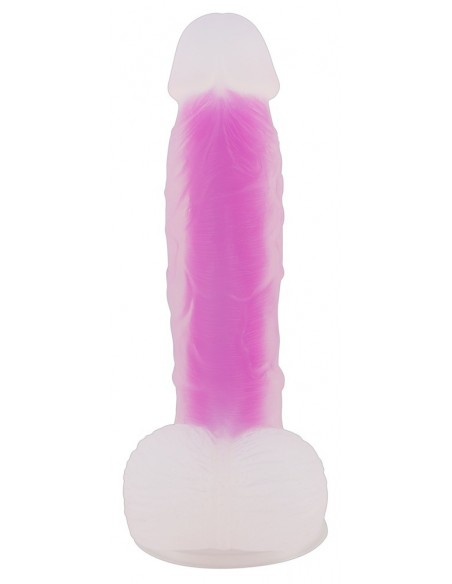 Żelowe Dildo Super Softie Purple - Dilda żelowe - 5