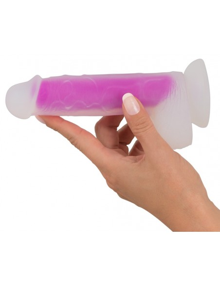 Żelowe Dildo Super Softie Purple - Dilda żelowe - 3