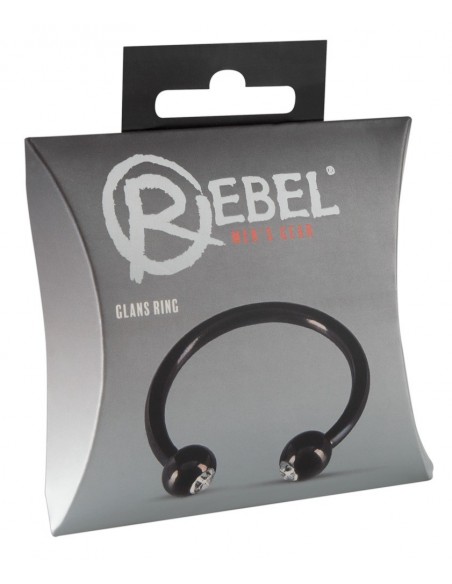 Pierścień erekcyjny Rebel Glans Ring - Pierścienie erekcyjne niewibrujące - 2