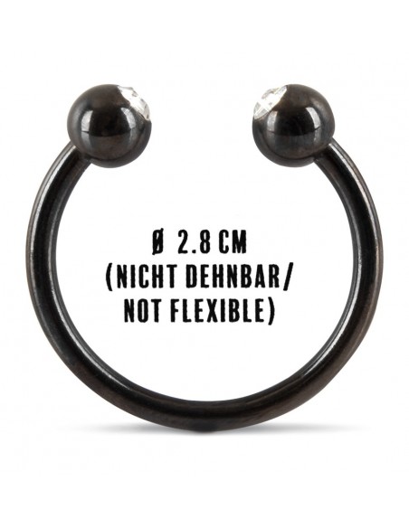 Pierścień erekcyjny Rebel Glans Ring - Pierścienie erekcyjne niewibrujące - 6