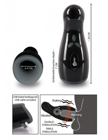 Maszyna Do Masturbacji Tylko Dla Odważnych Mężczyzn - Masturbatory i Sztuczne pochwy - 8