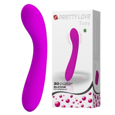 Wibrator Tony z trzema silnikami i 30 trybami wibracji o długości 16 cm - 3