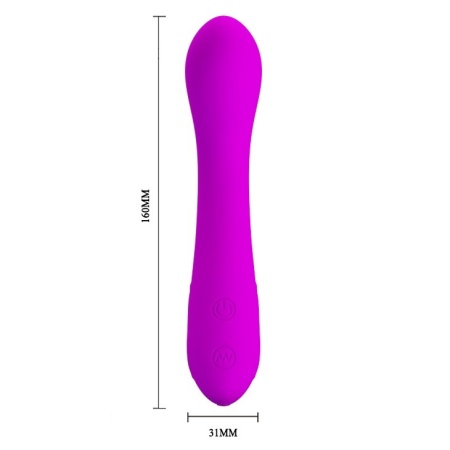 Wibrator Tony z trzema silnikami i 30 trybami wibracji o długości 16 cm - 7