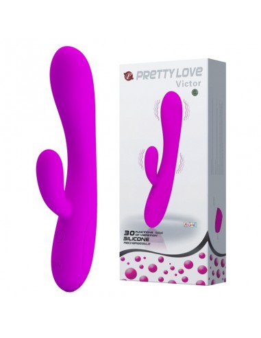 Wibrator z Stymulacją Łechtaczki VICTOR 30 Funkcji - Wibratory Króliczki - 2