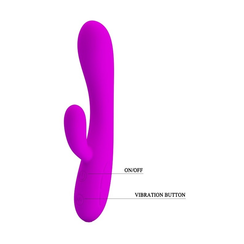 Wibrator króliczek Victor z podwójnym silnikiem – 17 cm - 7