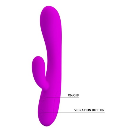 Wibrator króliczek Victor z podwójnym silnikiem – 17 cm - 7