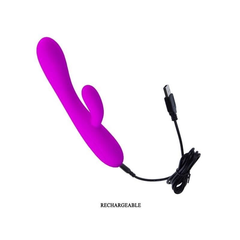Wibrator króliczek Victor z podwójnym silnikiem – 17 cm - 9