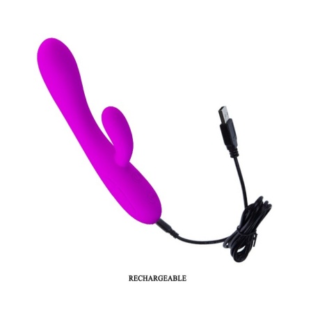 Wibrator króliczek Victor z podwójnym silnikiem – 17 cm - 9