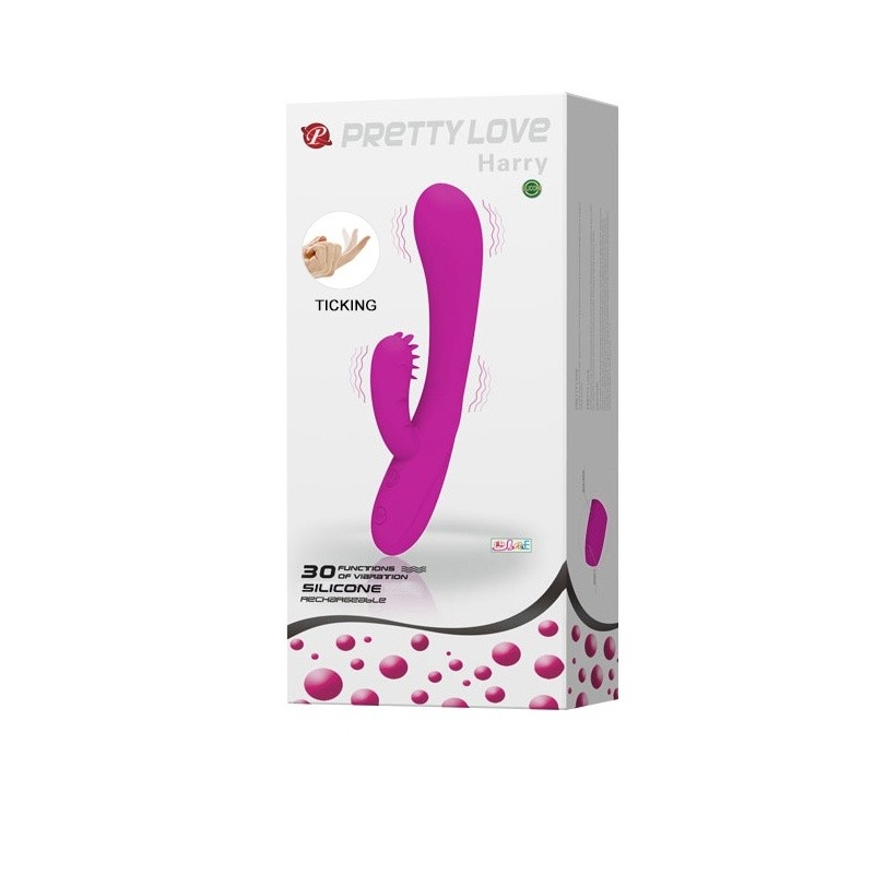 Wibrator Harry 30 funkcji wibracji, 19,2 cm - 10