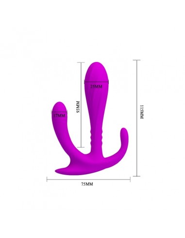 Potrójny Uniwersalny Stymulator Analny Edgar - Masażery i stymulatory prostaty - 8