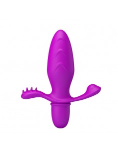 Korek analny wibrujący Pretty Love - Fitch 10 Function - Kulki i korki analne wibrujące - 1