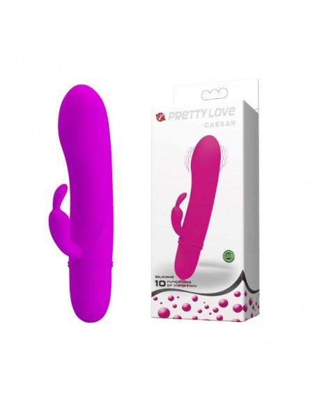 Mini Wibrator z Króliczkiem CESAR 10 Funkcji Wibracji - Wibratory Króliczki - 2