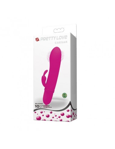 Mini Wibrator z Króliczkiem CESAR 10 Funkcji Wibracji - Wibratory Króliczki - 9