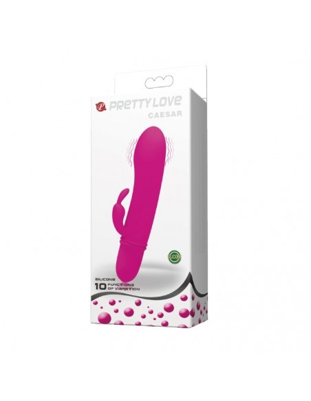 Mini Wibrator z Króliczkiem CESAR 10 Funkcji Wibracji - Wibratory Króliczki - 9