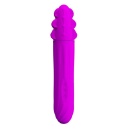 Dwugłowy wibrostymulator Aaron z rotacją i wibracją, 20,5 cm - 4