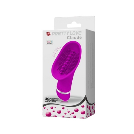 Stymulator łechtaczki CLAUDE z 30 funkcjami wibracji, 16,3 cm - 2