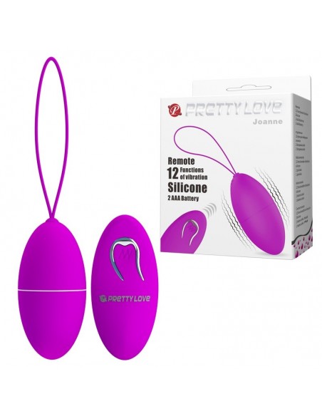 Jajeczko wibrujące Pretty Love - Joanne 12 Funkcji - Wibratory Jajeczka - 1