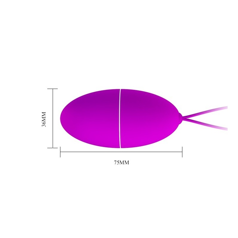 Wibrator JOANNE z pilotem – 12 funkcji, 8 cm - 7