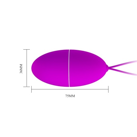 Wibrator JOANNE z pilotem – 12 funkcji, 8 cm - 7