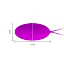Wibrator JOANNE z pilotem – 12 funkcji, 8 cm - 7