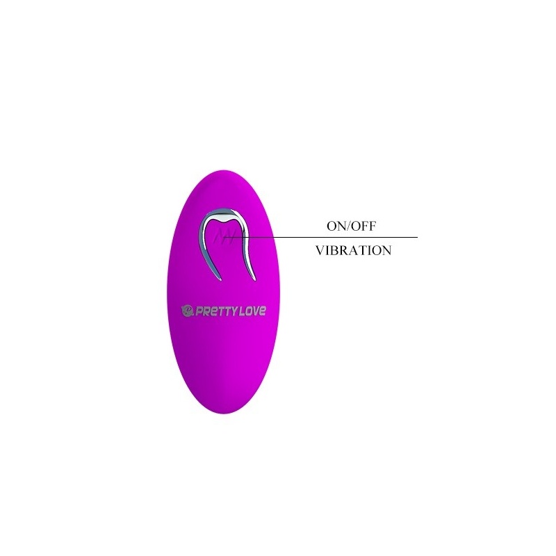 Wibrator JOANNE z pilotem – 12 funkcji, 8 cm - 8