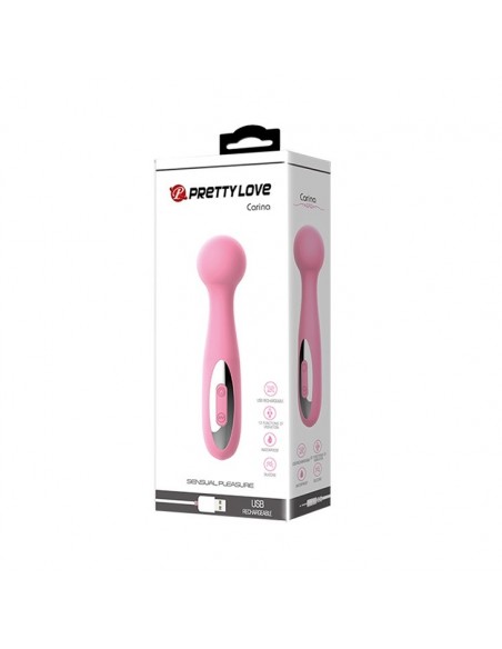 Masażer do ciała Pretty Love - Cornelius, USB, 12 Funkcji - Wibratory Magic Wand - 9