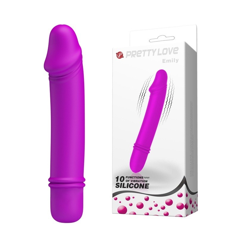 Wibrator Emily z 10 funkcjami wibracji, 16 cm - 2