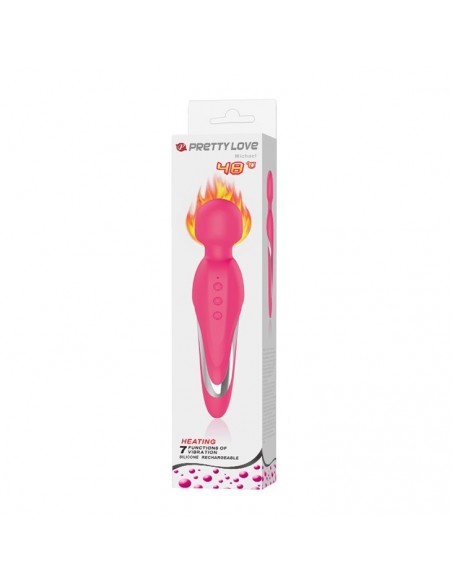 Masażer do Ciała i Zabaw Erotycznych MICHAEL z Funkcją Podgrzewania! - Wibratory Magic Wand - 10