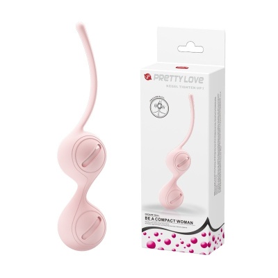 Kulki Kegla Tighten Up I z ruchomymi obciążnikami wewnętrznymi, różowe, 3 cm - 1 2