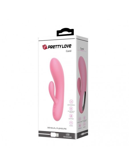 Uniwersalny Wibrator Króliczek CAROL 30 Różnych Funkcji - Wibratory Króliczki - 11