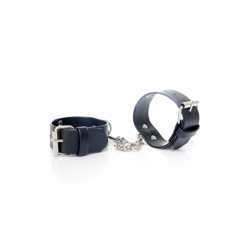 Kajdanki erotyczne Handcuffs With Studs 3 Cm - 2