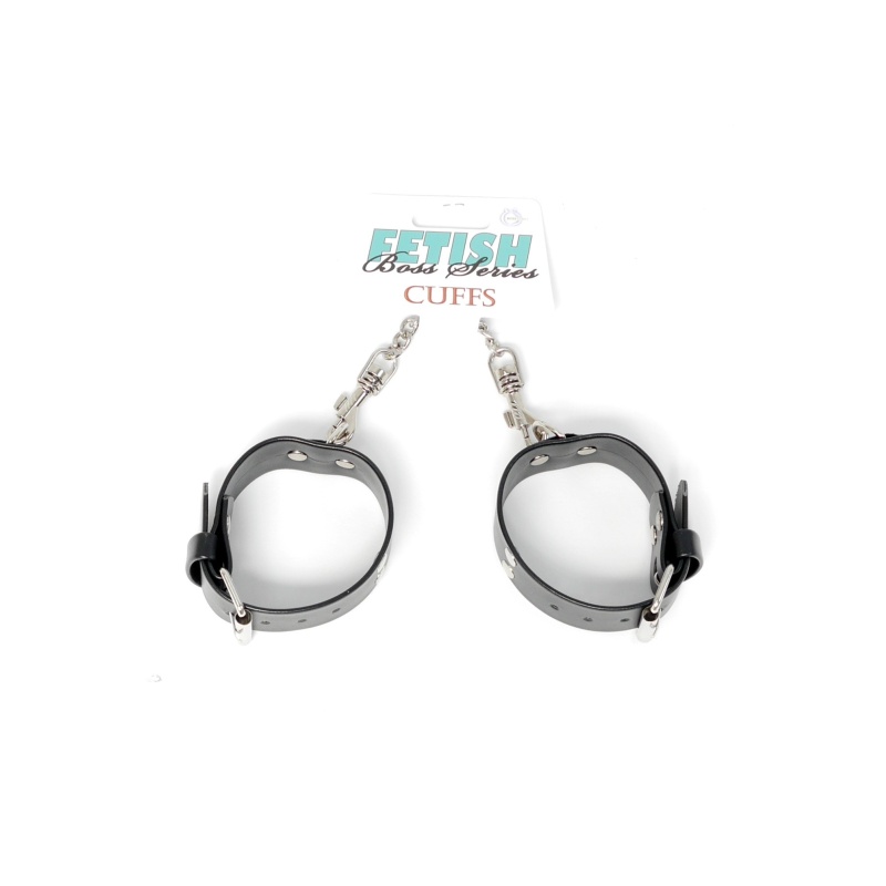 Kajdanki erotyczne Handcuffs With Studs 3 Cm - 3