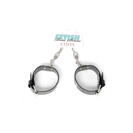 Kajdanki erotyczne Handcuffs With Studs 3 Cm - 3