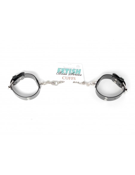Kajdanki erotyczne Handcuffs With Studs 3 Cm - Kajdanki erotyczne - 4