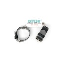 Kajdanki erotyczne Handcuffs With Studs 3 Cm - 5
