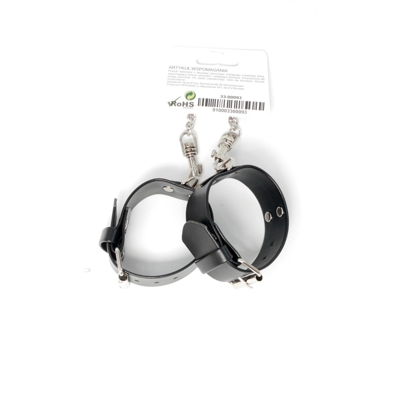 Kajdanki erotyczne Handcuffs With Studs 3 Cm - 6