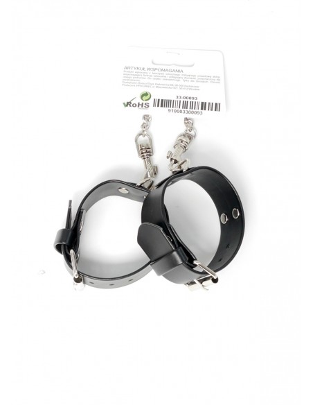 Kajdanki erotyczne Handcuffs With Studs 3 Cm - Kajdanki erotyczne - 6