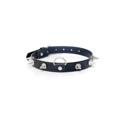 Obroża BDSM Collar With Studs 2 Cm - 1