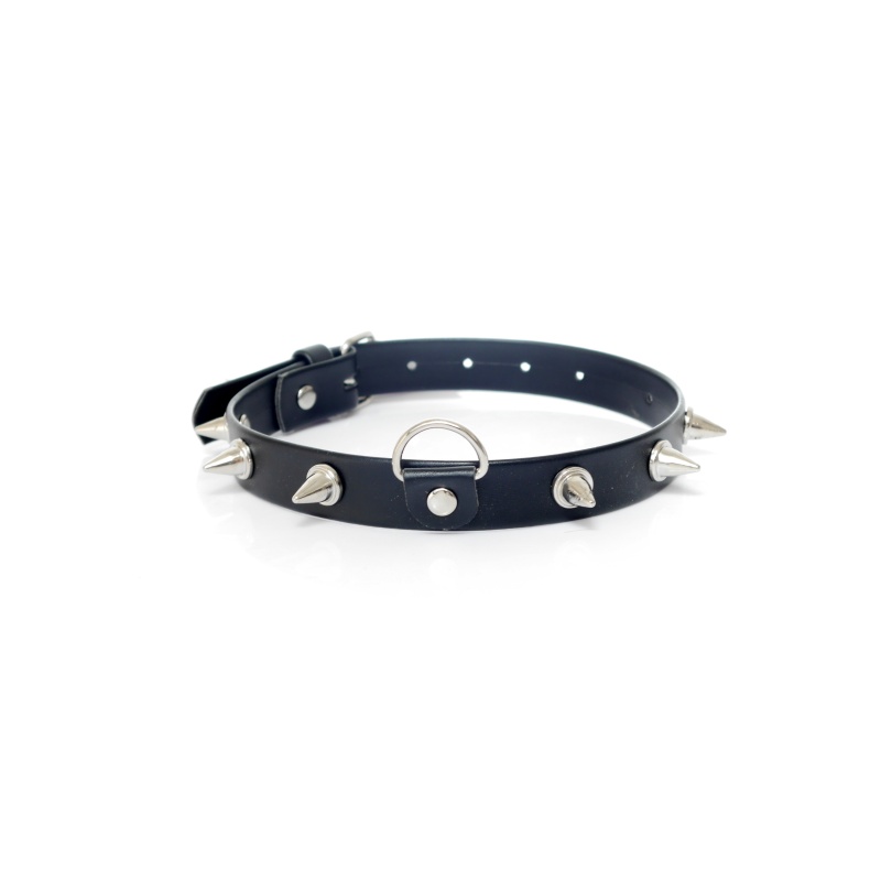 Obroża BDSM Collar With Studs 2 Cm - 1