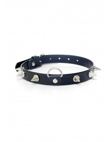 Obroża BDSM Collar With Studs 2 Cm - Chokery, obroże i smycze - 1