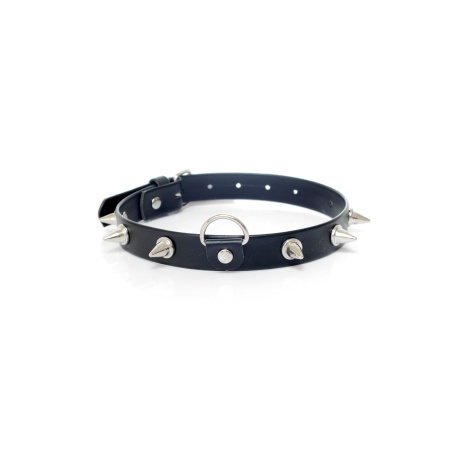 Obroża BDSM Collar With Studs 2 Cm - 1