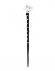 Obroża BDSM Collar With Studs 2 Cm - Chokery, obroże i smycze - 1 2