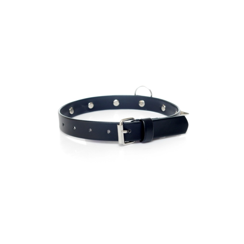 Obroża BDSM Collar With Studs 2 Cm - 4